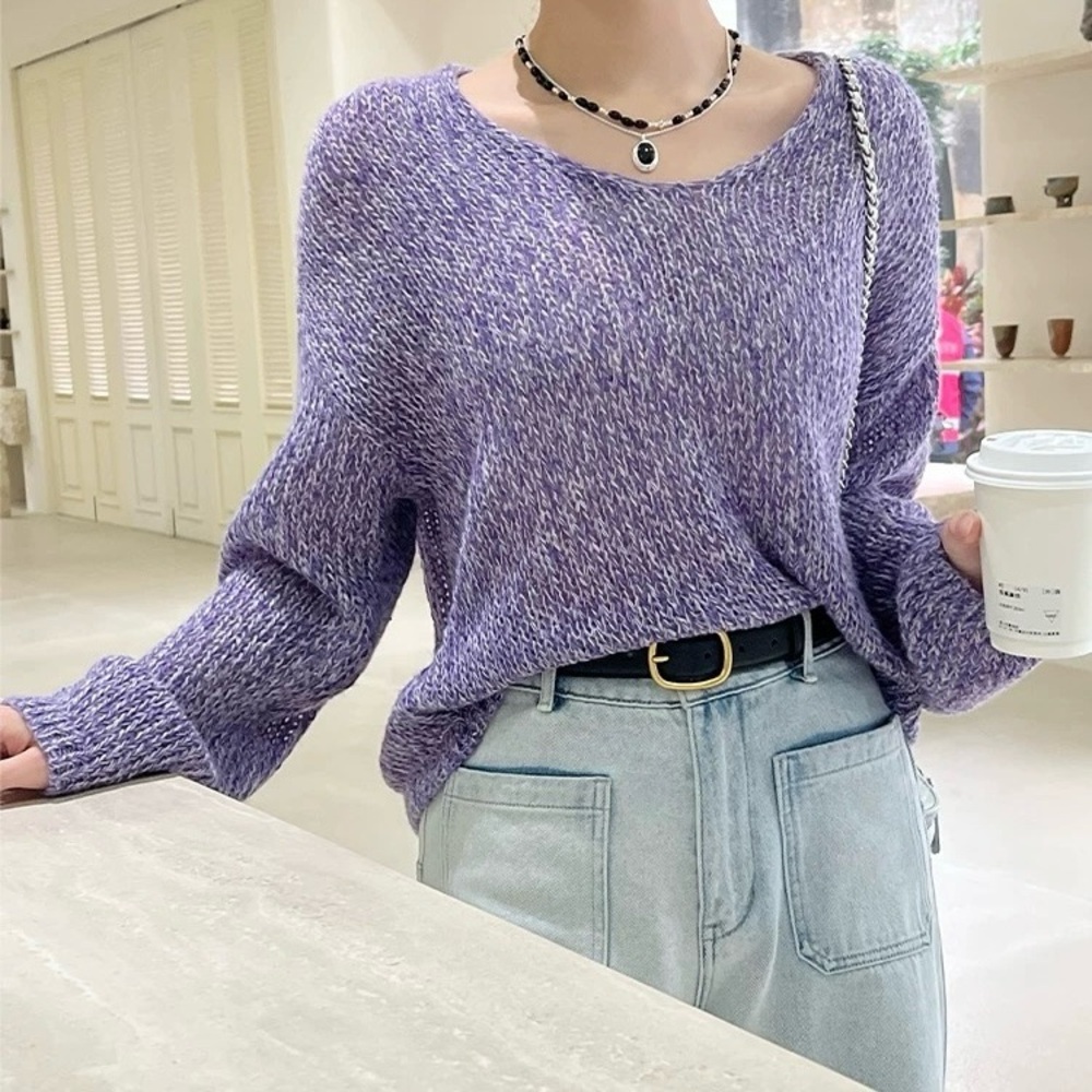 Women's Purple Sweater
